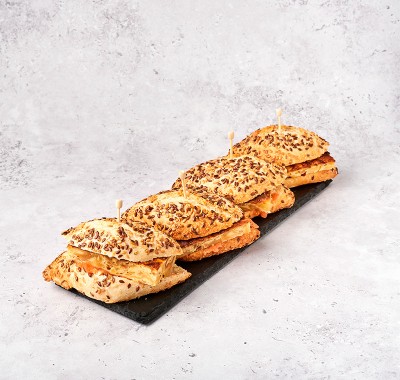 Minis de tortilla con pan con tomate